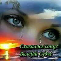 Валерій Судче — Сховалось Сонце — обложка